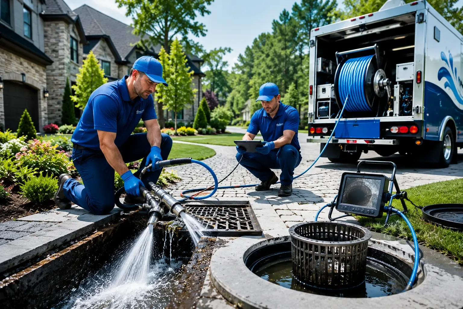 Local outdoor drain cleaning professionals in Bluemont, VA